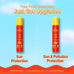 Aqualogica Detan+ Dewy Sunscreen SPF 50+ PA++++ | Anti-Tan, Broad Spectrum UV & Blue Light Protection – 50 g