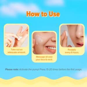 Aqualogica Glow+ Dewy Sunscreen Gel SPF 50+ PA++++ | Brightening & Hydrating with Papaya & Vitamin C – 50 g