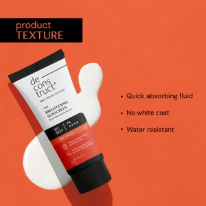 Fluid Brightening Sunscreen for Dry Skin - SPF 50+ | 8 hours long lasting Sunscreen