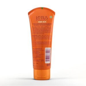 Lotus Herbals Safe Sun 3-In-1 Tinted Daily Sunscreen SPF-40 | Matte Look, Instant BB Glow & Broad-Spectrum UV Protection – 100 g