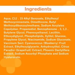 The Derma Co C-Cinamide Sunscreen Aqua Gel SPF 50 PA++++ | Vitamin C & Niacinamide | Lightweight, Non-Greasy, Glowing Skin – 50 g