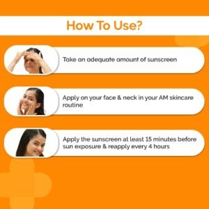 The Derma Co C-Cinamide Sunscreen Aqua Gel SPF 50 PA++++ | Vitamin C & Niacinamide | Lightweight, Non-Greasy, Glowing Skin – 50 g