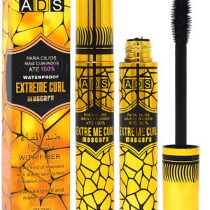 ADS Extreme Curl Liquid Mascara With Fiber – Waterproof, Long-Lasting, 12ml