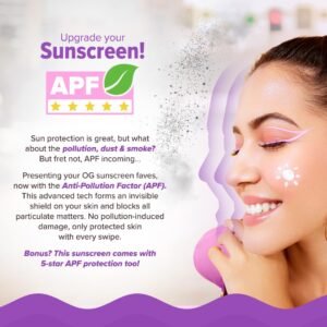 Aqualogica Illuminate+ Dewy Sunscreen Gel SPF 50+ PA++++ | Brightening, Hydrating, Anti-Pollution & Blue Light Protection – 80 g
