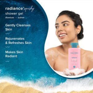 Aqualogica Radiance+ Body Wash – Watermelon & Niacinamide | Hydrating Shower Gel – 250ml