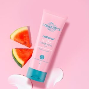 Aqualogica Radiance+ Oil-Free Moisturizer with Watermelon & Niacinamide – Lightweight, Hydrating & Brightening Cream  - 100g