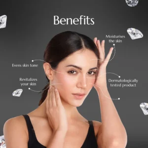 Asta Berry Diamond Facial Kit – 6 Steps for Glow & Hydration | With Natural Oils & Herbal Extracts 400gm