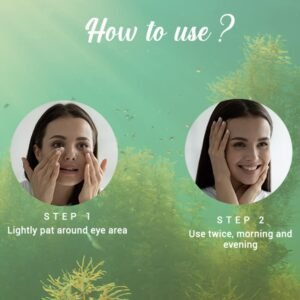Biotique Bio Seaweed Revitalizing Anti-Fatigue Eye Gel – Reduces Dark Circles & Puffiness, 15g