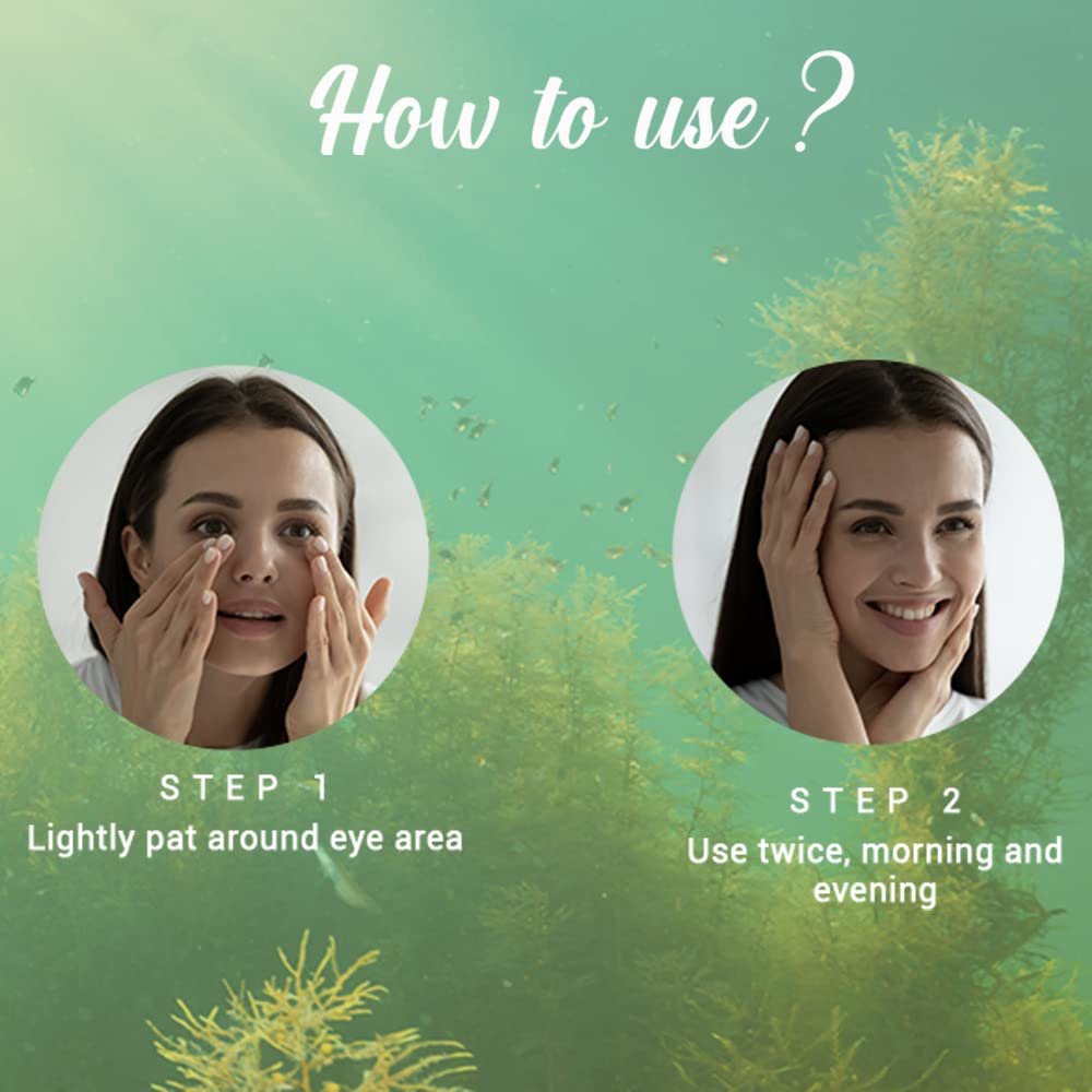 Biotique Bio Seaweed Revitalizing Anti-Fatigue Eye Gel – Reduces Dark Circles & Puffiness, 15g - Image 8