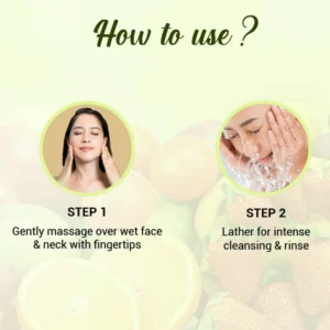 Biotique Fruit Brightening Face Wash | Ayurvedic Botanical Cleanser for Glowing Skin – 100 ml