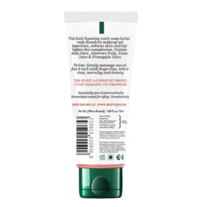 Biotique Fruit Brightening Face Wash | Ayurvedic Botanical Cleanser for Glowing Skin – 100 ml