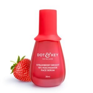 DOT & KEY 10% Niacinamide + Strawberry Face Serum – Fades Dark Spots, Hydrates & Minimizes Pores - 30ml