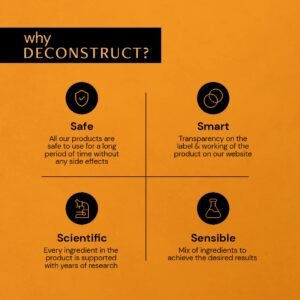 Deconstruct 10% Vitamin C Face Serum – Brightening & Non-Irritating – 30ml