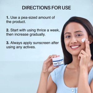 DermDoc 2% Kojic Acid Night Cream – Brightening & Glowing Skin – 50g
