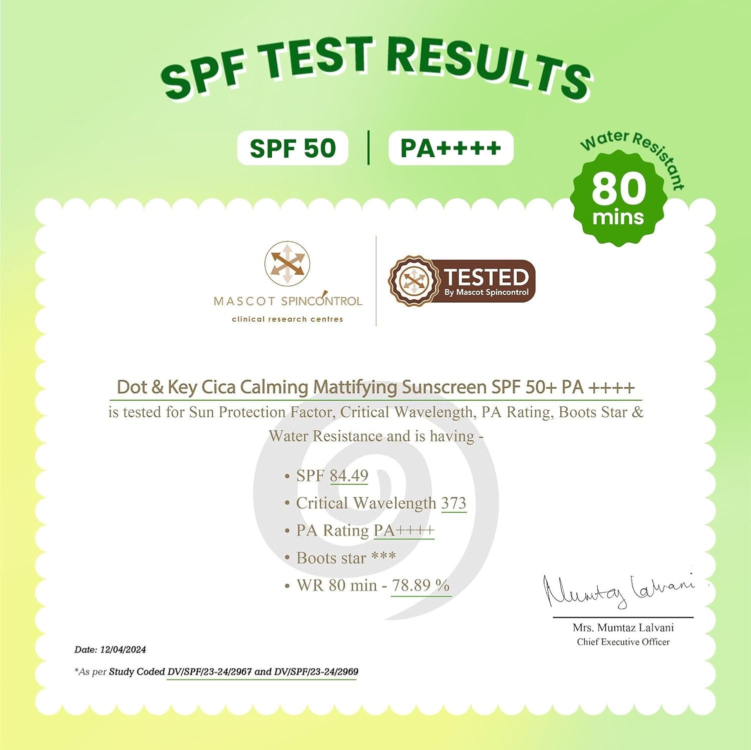 Cica + Niacinamide Matte Sunscreen SPF 50+ PA++++ 80g - Image 6