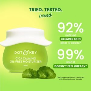 Dot & Key Niacinamide + CICA Oil-Free Moisturizer – Lightweight Face Cream – 60ml