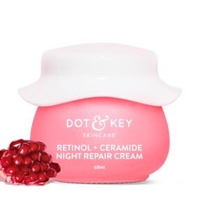 Dot & Key Night Reset Retinol + Ceramide Night Cream – Anti-Aging, Reduces Fine Lines & Wrinkles – 60ml