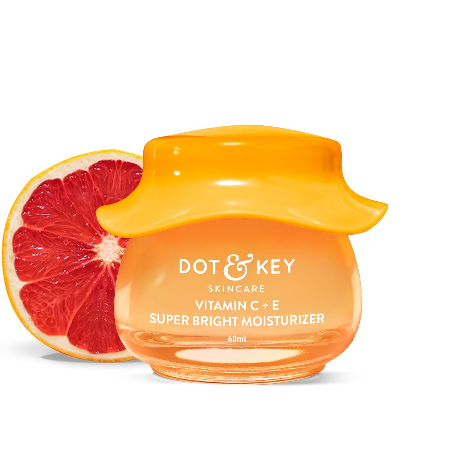 Dot & Key Vitamin C + E Sorbet Super Bright Moisturizer – Lightweight, Oil-Free Face Cream – 60ml