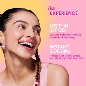 Dot & Key Watermelon Cooling Icy Gel Moisturizer – Hydrating, Non-Greasy & Refreshing – 60g