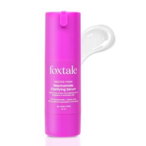 Foxtale 12% Niacinamide + Azelaic Acid Face Serum – Acne & Oil Control – 30ml
