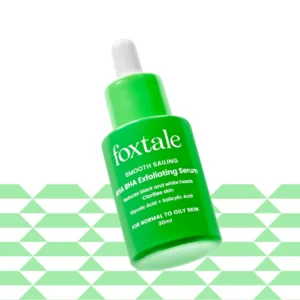 Foxtale 2% Salicylic Acid AHA BHA Serum with Niacinamide – Acne & Blackhead Control – 30ml