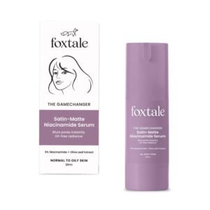 Foxtale 5% Niacinamide Face Serum – Oil Control & Brightening – 30ml