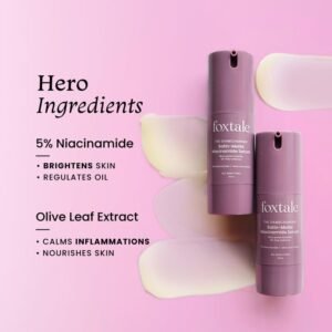 Foxtale 5% Niacinamide Face Serum – Oil Control & Brightening – 30ml