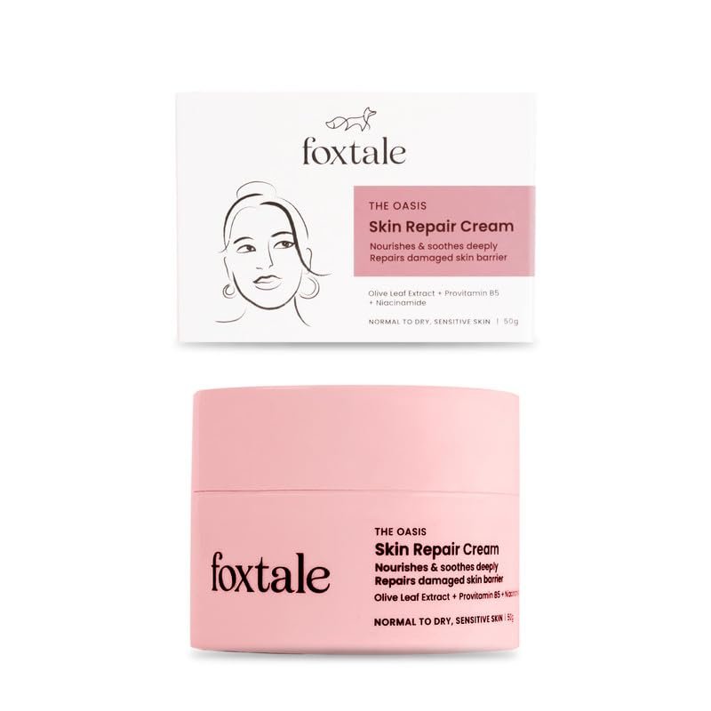 Foxtale Intense Hydrating Winter Moisturising Cream – Repairs & Nourishes Dry Skin – 50g