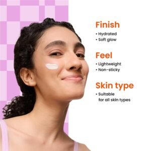 Foxtale Nourishing Face Moisturizer with Niacinamide | 24 Hr Hydration, Lightweight & Non-Sticky – 100ml