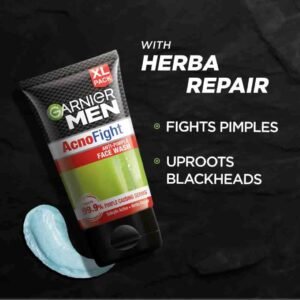 Garnier Men Anti-Pimple Face Wash – With Salicylic Actives for Acne Prevention & Oil Control - 100g