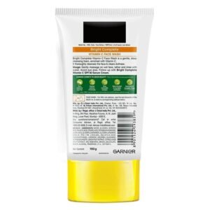 Garnier Skin Naturals Bright Complete Vitamin C Face Wash – Brightening Daily Cleanser for Glowing Skin - 150g