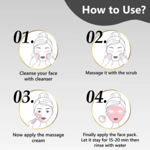 Good Vibes Diamond Skin Polishing Facial Kit – 4-Step Glow Routine | Buy 1 Get 1 – 400g
