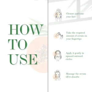 Good Vibes Tea Tree & Papaya Oil Control Face Serum – Acne & Blemish Reduction – 30ml