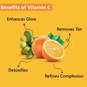 Good Vibes Vitamin C Glow Facial Kit | 4-Step Brightening Facial for Radiant Skin – 40g