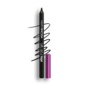 Hilary Rhoda Ultra Black Kajal – 18Hr Stay, Waterproof & Smudge-Proof | Safe for Sensitive Eyes | 1.2g