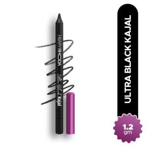 Hilary Rhoda Ultra Black Kajal – 18Hr Stay, Waterproof & Smudge-Proof | Safe for Sensitive Eyes | 1.2g