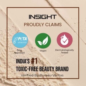 INSIGHT Banana Loose Powder – Long-Lasting Coverage, Oil-Absorbing, Lightweight Finish, 40g
