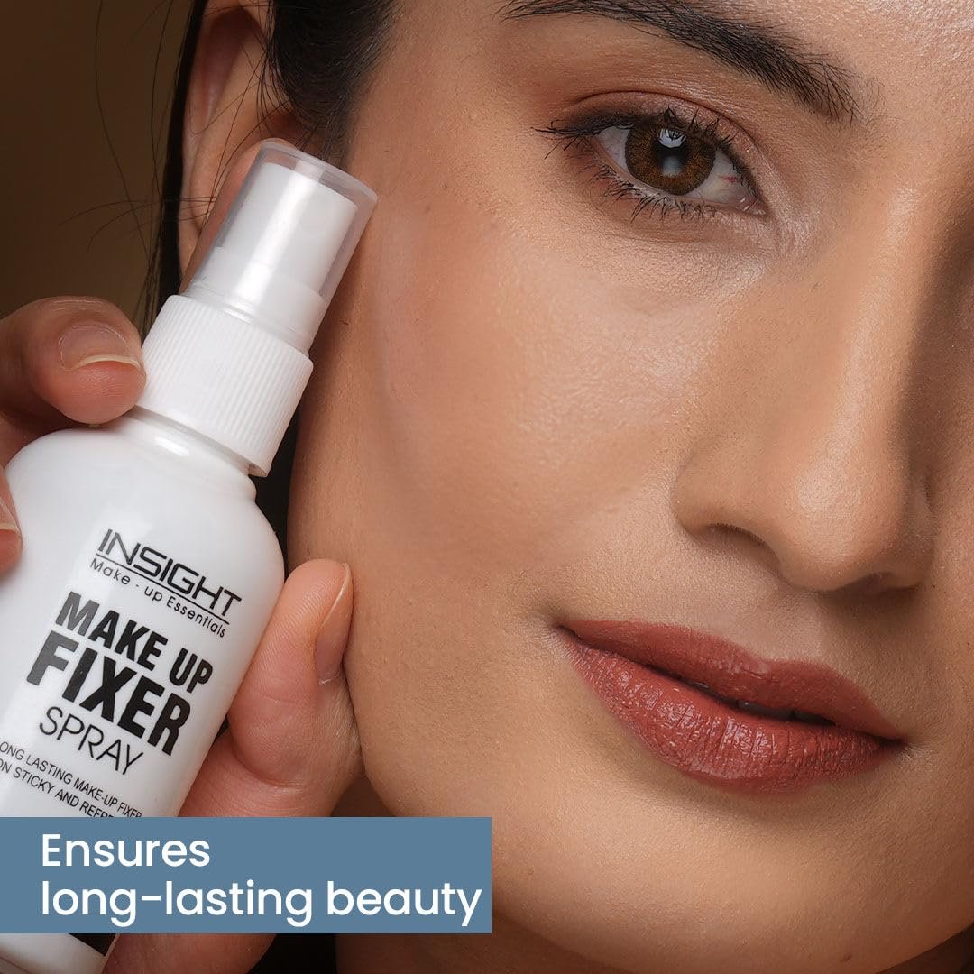 INSIGHT Makeup Fixer Spray – Long-Lasting, Moisturizing, Transparent Mist, 75ml - Image 6