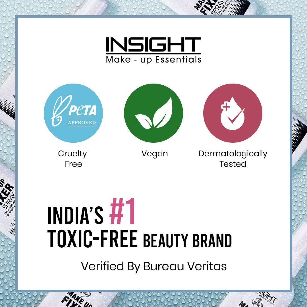 INSIGHT Makeup Fixer Spray – Long-Lasting, Moisturizing, Transparent Mist, 75ml - Image 7