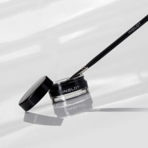 Inglot AMC Eyeliner Gel 77 – Black, Waterproof & Smudge-Proof Long-Lasting Gel Eyeliner | 5.5g