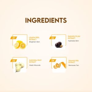 Jovees Herbal Lemon Face Wash | Skin Brightening, Oil Control & Dark Spot Reduction – 120ml