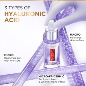 L’Oréal Paris Revitalift 1.5% Hyaluronic Acid Serum ––Hydrating & Replumping - 30ml