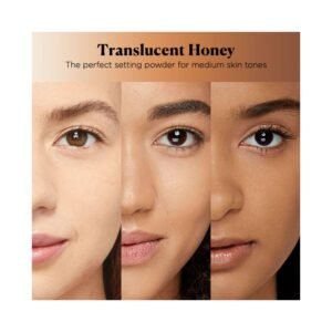 Laura Mercier Translucent Loose Setting Powder Mini (Tone Up)– Translucent Honey, Matte Finish, Oil-Control, 9.3g