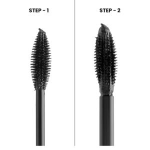 MARS Double Trouble Mascara – 2-in-1 Volumizing & Lengthening, Waterproof, Long-Lasting, 15ml