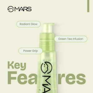 MARS Glow O’ Clock Gel Primer – Dewy, Hydrating & Green Tea Enriched Makeup Base, 30ml