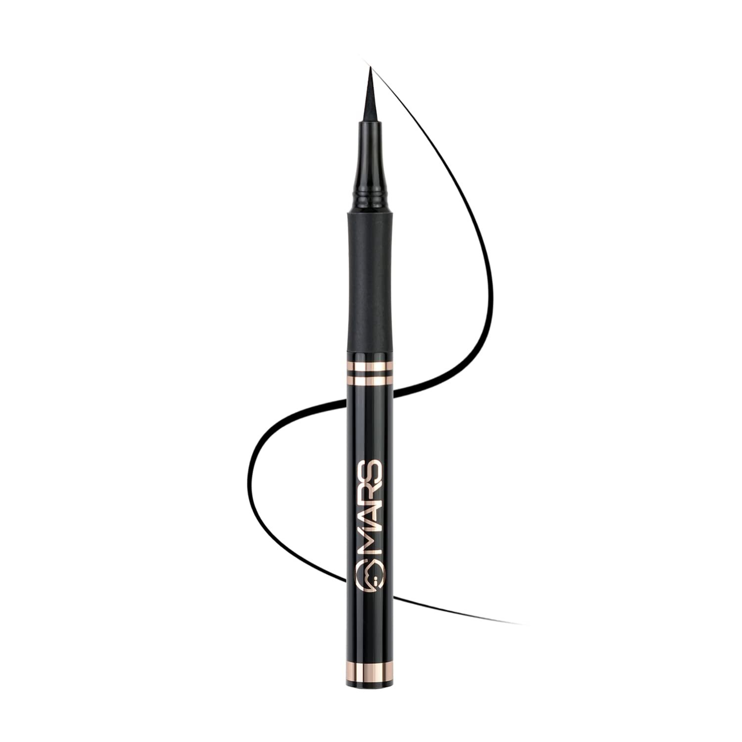 MARS Liquid Eyeliner Pen – Matte Jet Black, Long-Lasting 20H, Smudge-Proof, Waterproof, 1.5ml