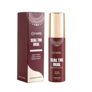 MARS Long Lasting Makeup Fixer Spray with Hyaluronic Acid – Hydrating, Non-Sticky & Budge-Proof Setting Spray, 60ml