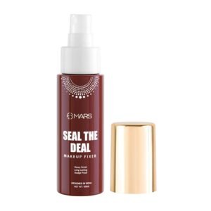 MARS Long Lasting Makeup Fixer Spray with Hyaluronic Acid – Hydrating, Non-Sticky & Budge-Proof Setting Spray, 60ml