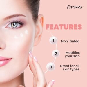 MARS Pore Cure Primer – Pore Minimizing, Oil Control & Long-Lasting Matte Makeup Base, 30ml