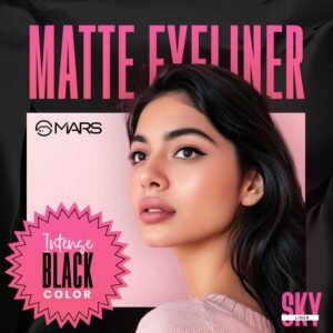 MARS Skyliner Liquid Matte Eyeliner – Smudge-Proof, Water Resistant, Long Lasting, 4.5ml
